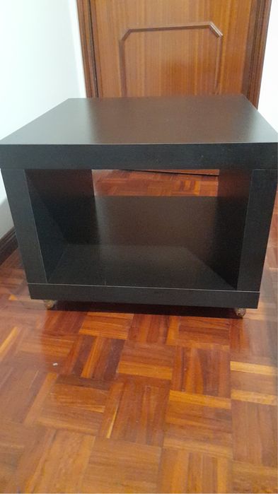 Mesa apoio preta IKEA