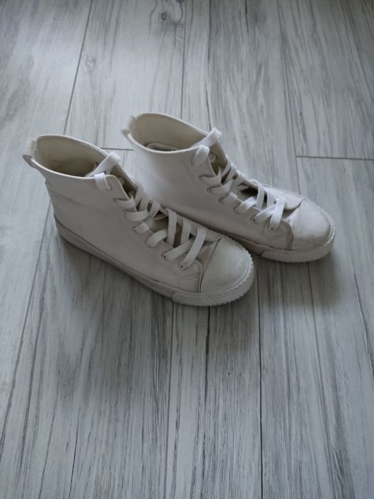Białe trampki do kostki H&M rozm.36