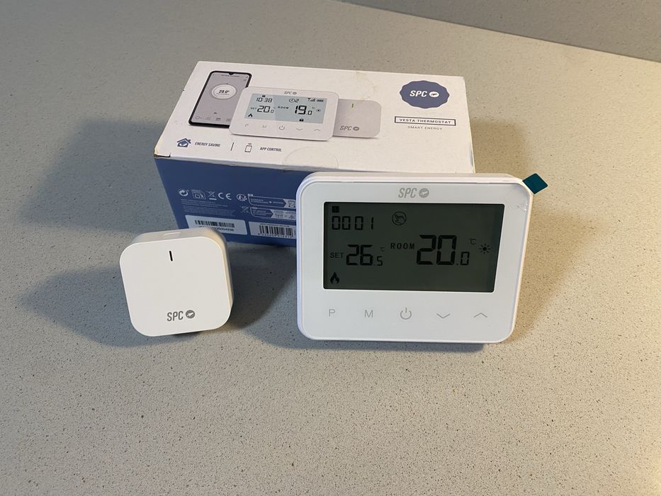 Termostato aquecimento wifi SPC Vesta Thermostat