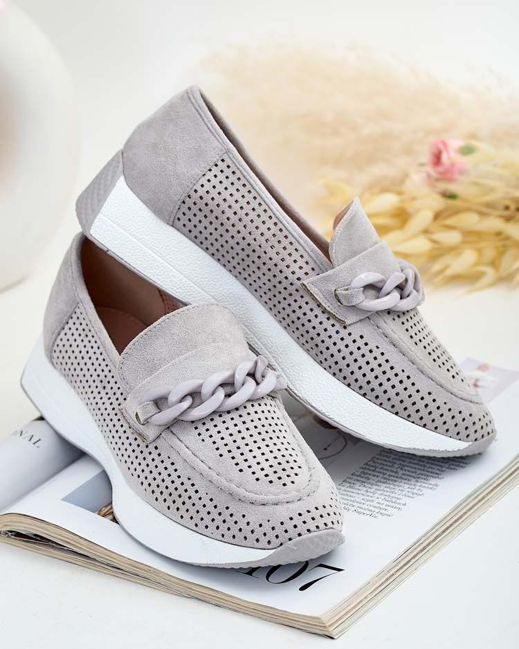 4 KOLORY 36 37 38 buty sportowe 39 40 41 wsuwane slip on z łańcuchem