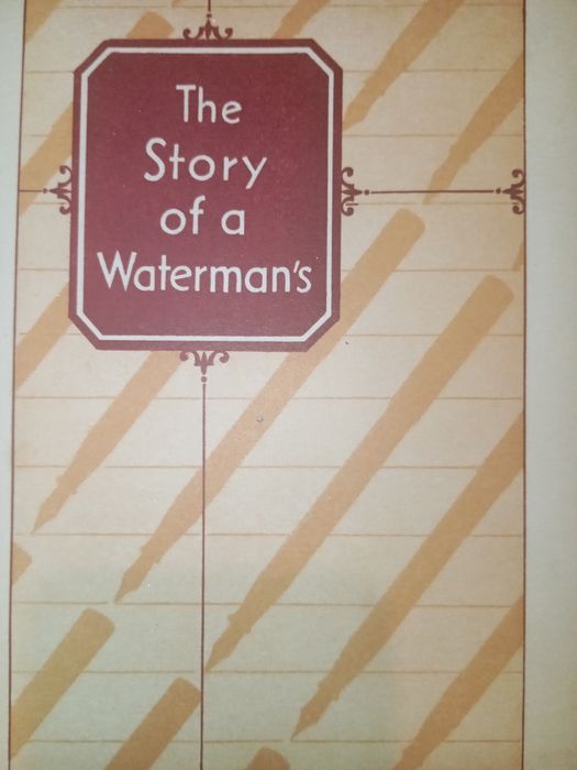 Livro de canetas  waterman