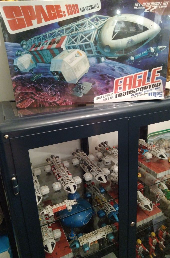 Espaço 1999: MPC 825 Eagle kit escala 1:48 (56 cm de comprimento)