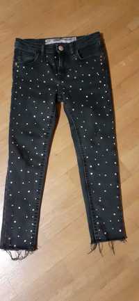 Calça jeans pretas 5-6anos 116 cm