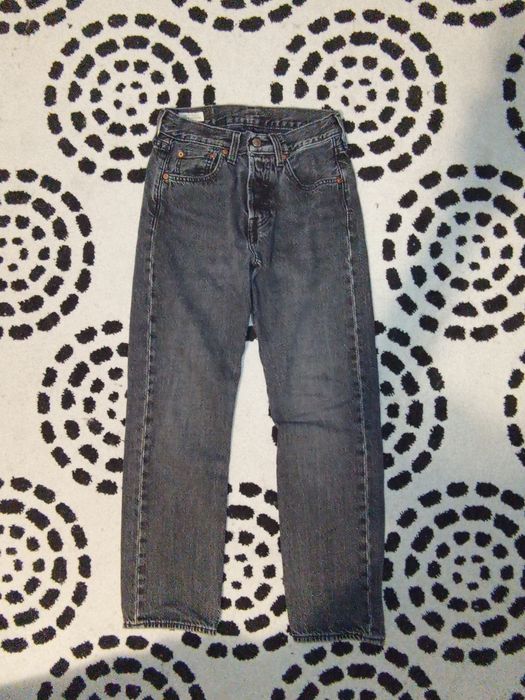 Czarne jeansy Levi's 501 26/28