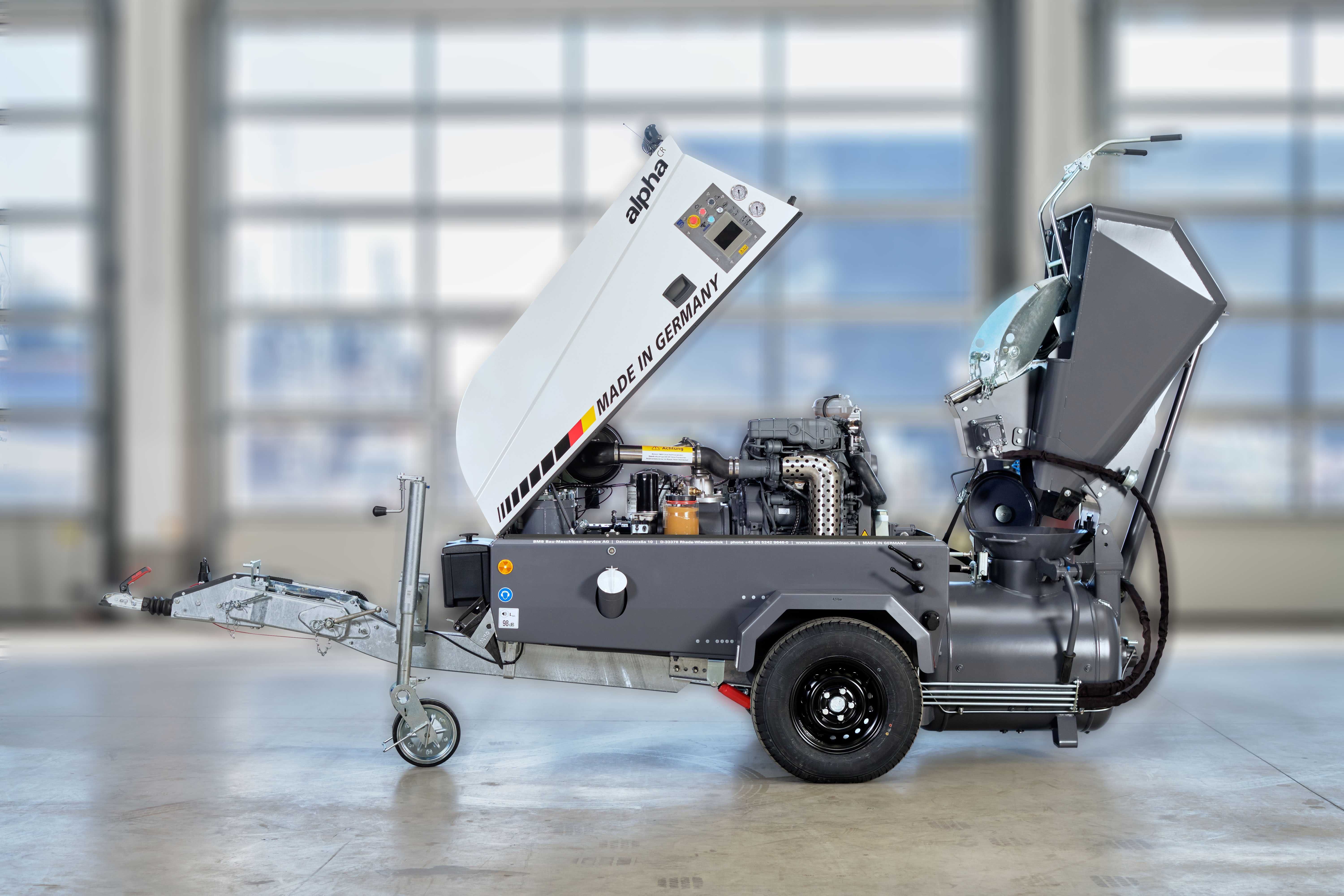 BMS ALPHA CR 2025 łopata wciągarka mixokret pompa do betonu