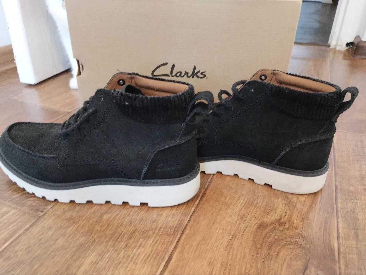 Черевики Clarks Barnes Mid Чорні