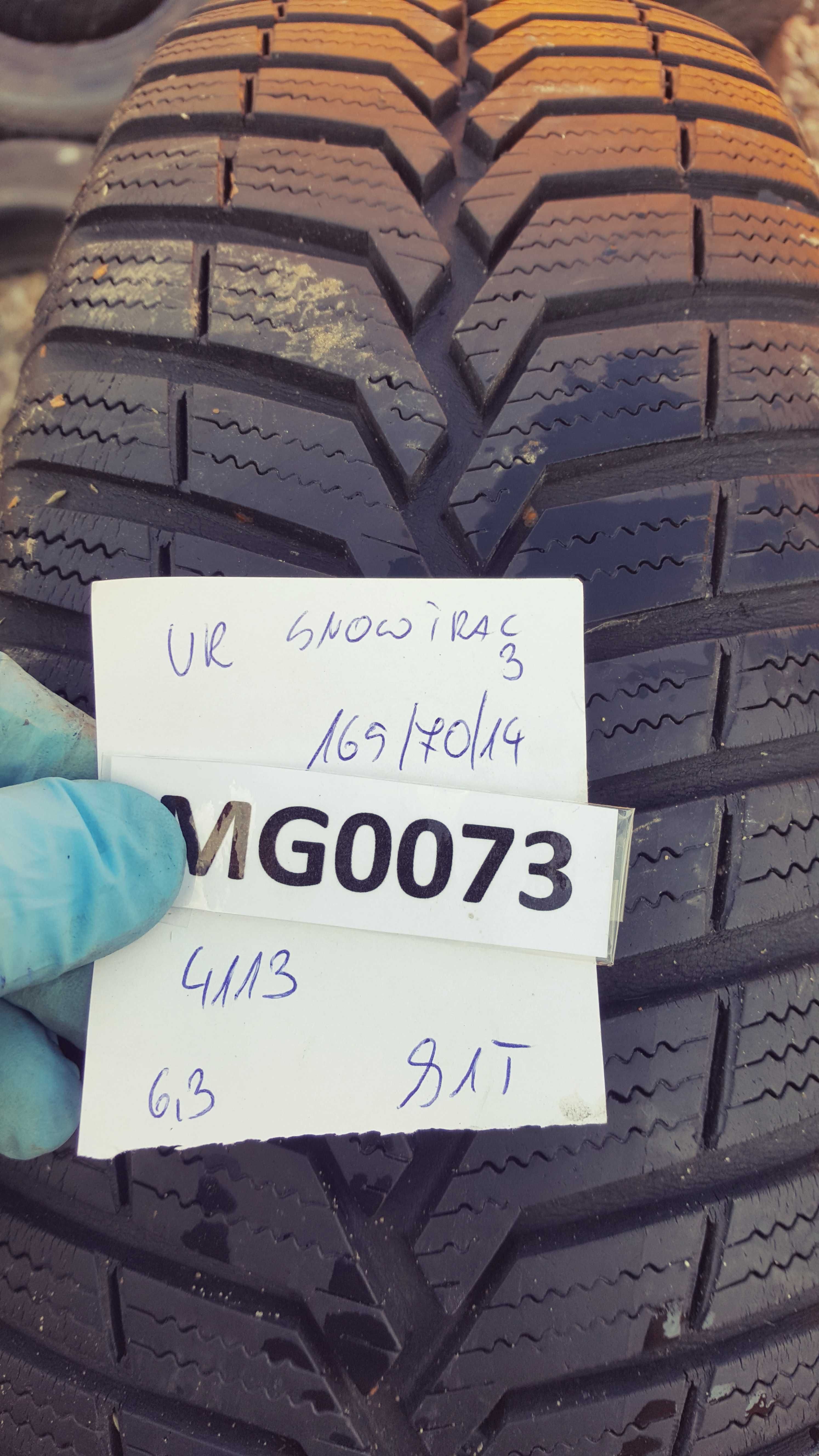 Vredestein 165/70 r14 SnowTrac 3 /// 6,3mm!!!