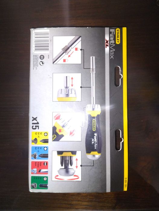Kit chave/com ponteiras Stanley FatMax XL