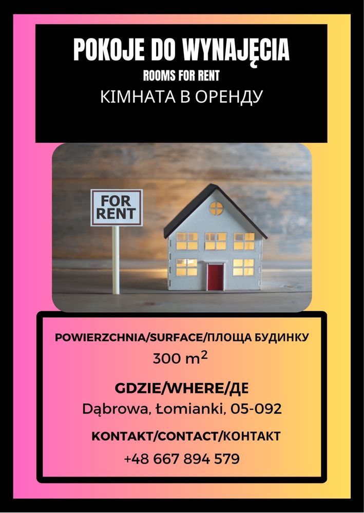 Pokoje do wynajecia kwatery pracownicze