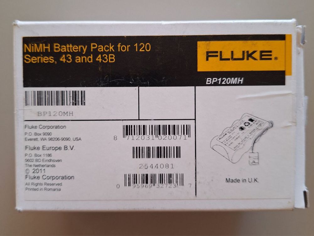 Продам аккумулятор Fluke BP120MH