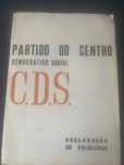 CDS centro democratico social  declaração principios