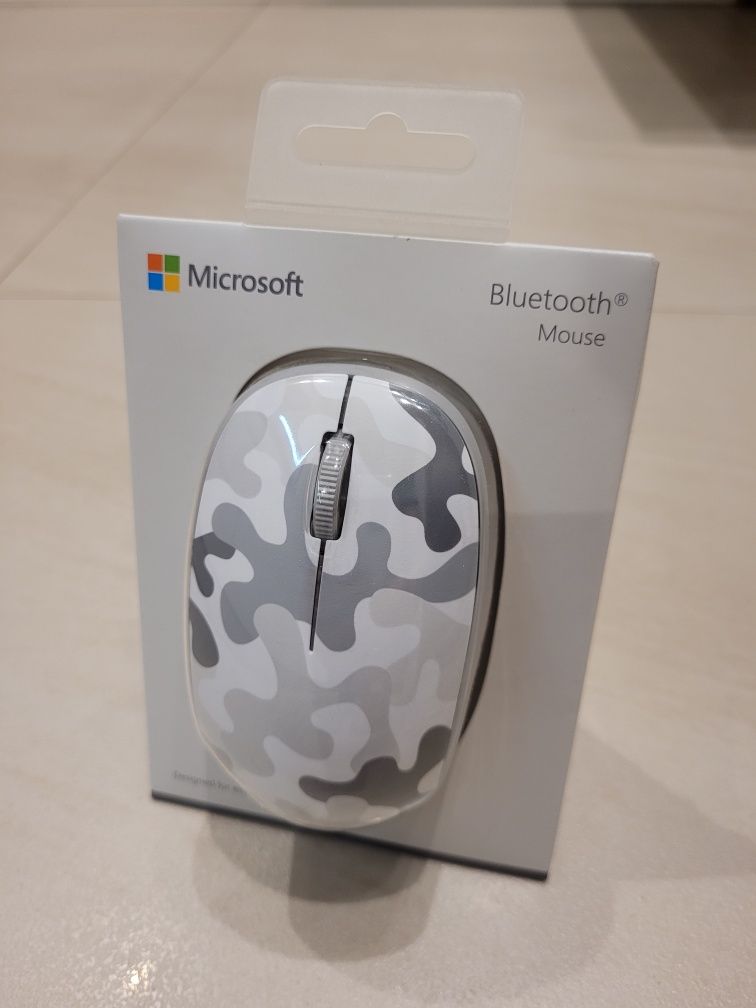 Mysz komputerowa Microsoft bluetooth bezprzewodowa Camo White Arctic