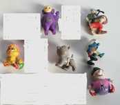 Bonecos pvc Maia Borges schleich, smurfs