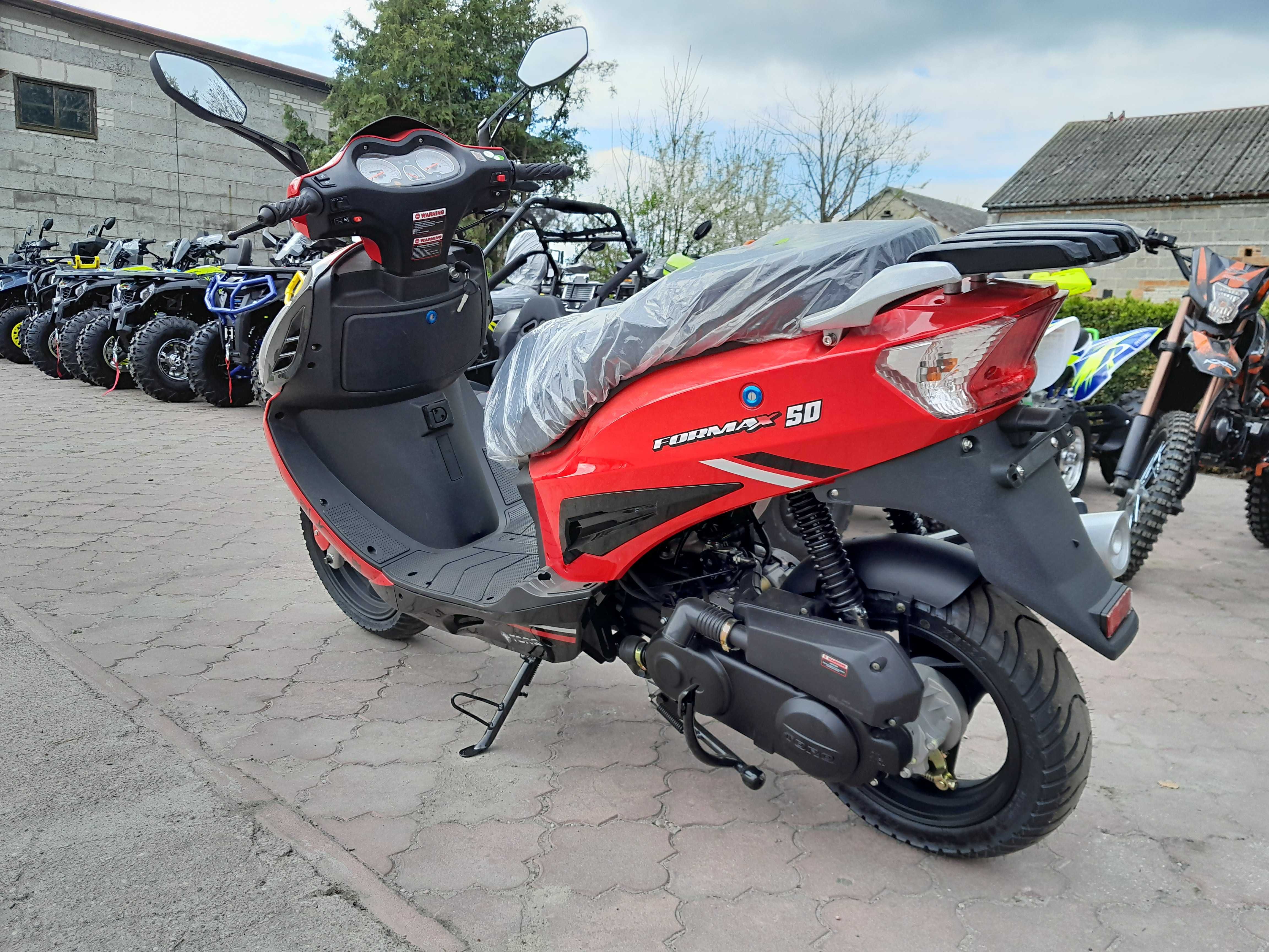 MAXI DUŻY Skuter 49cc TORQ FORMAX jak Junak RATY!!! Dostawa gratis