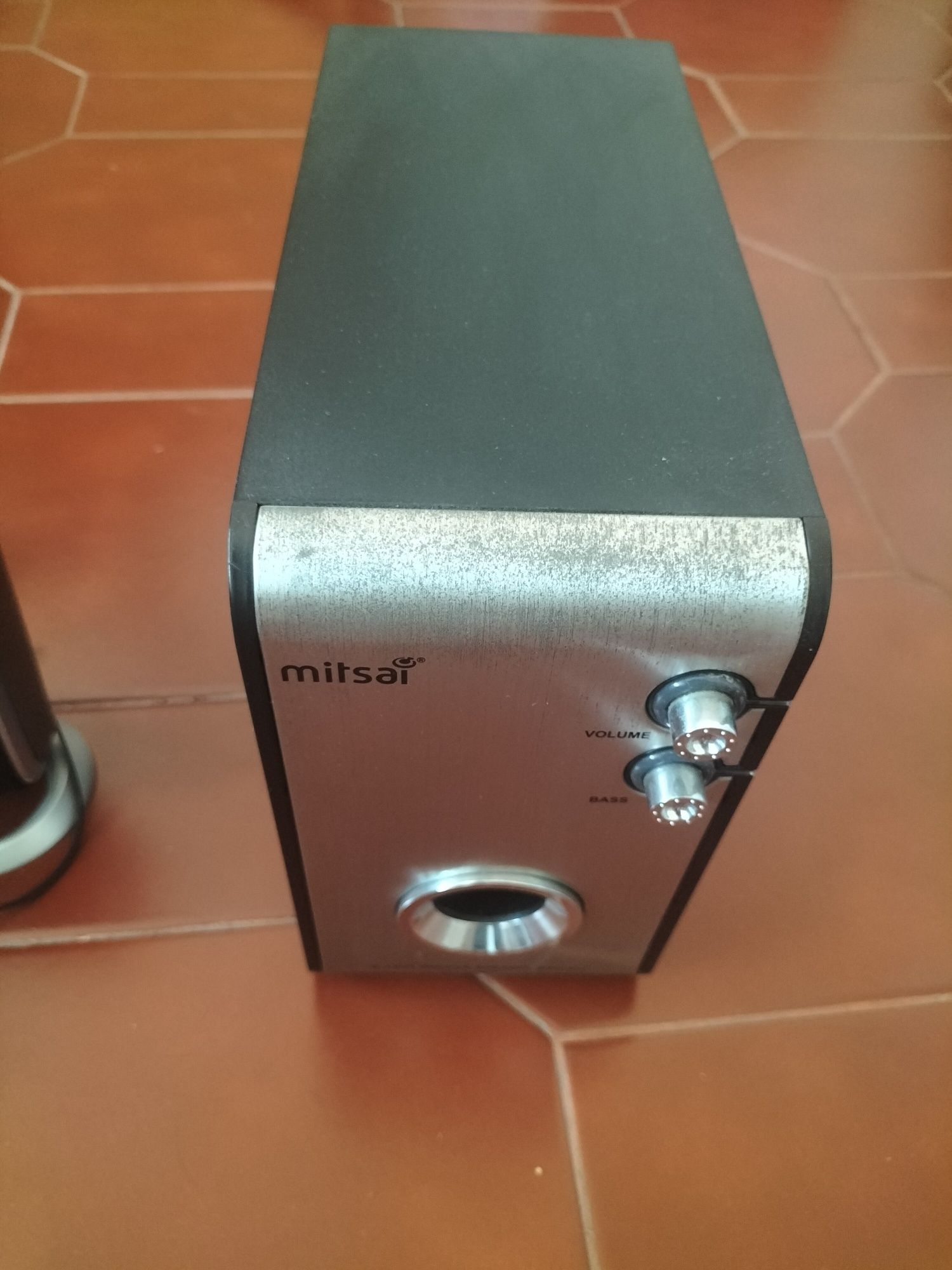Conjunto de som de computador