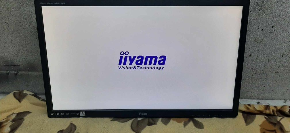 Super Okazja Monitor iiyama 24 cale LED, jak nowy, hdmi