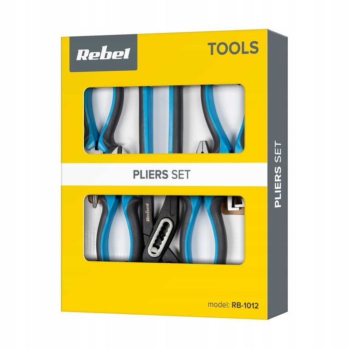 Zestaw uniwersalny szczypce kombinerki ściągacz izolacji 5szt.