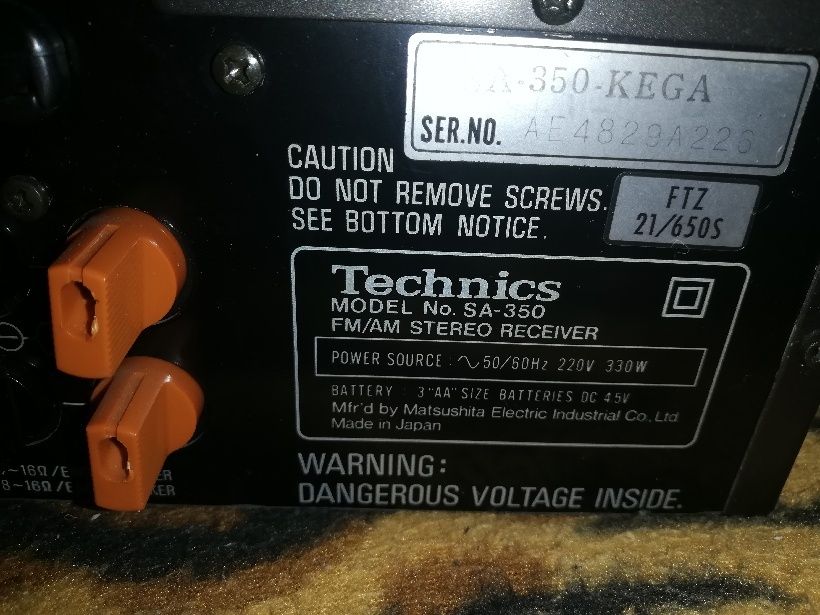 Amplituner Technics