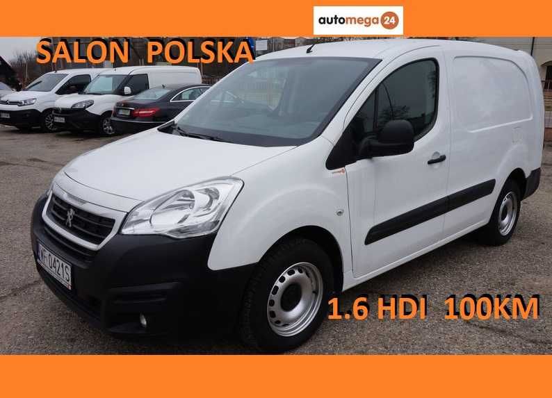 PEUGEOT Partner Salon PL Jak Nowy 1.6HDI-(nie1.5) Końcowa partia prod.