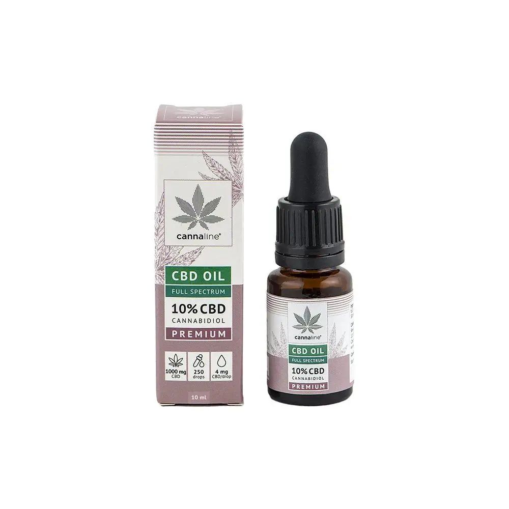 CBD Cannaline Premium 10% 10 ml z certyfikatem