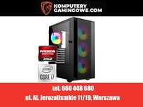 Nowy Komputer Gamingowy i7-12700f 64GB 2TB RX 7800XT 16GB W11 RATY0%