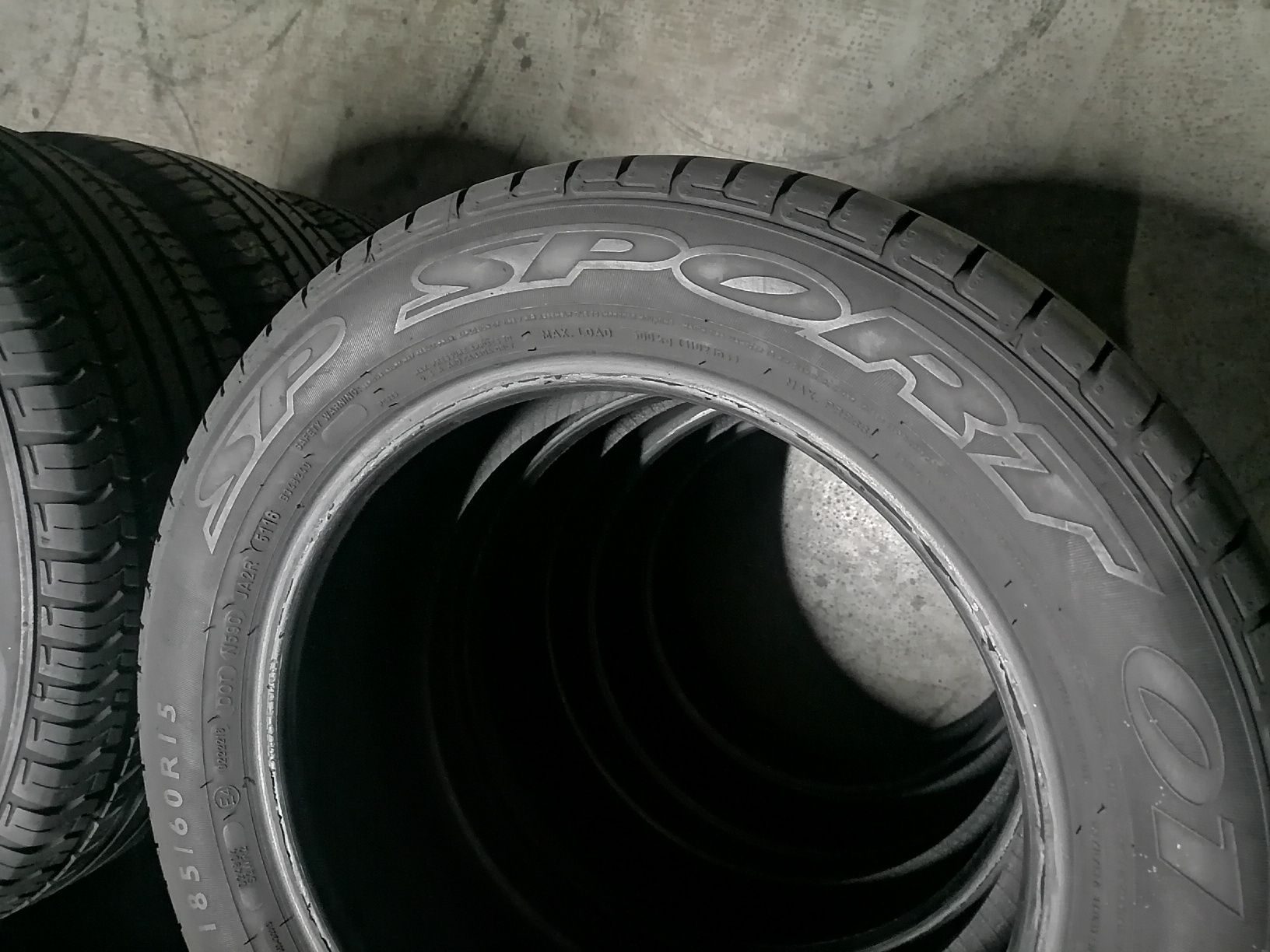 Літні Шини БВ 185/60 R15 DUNLOP SP Sport 01 Склад