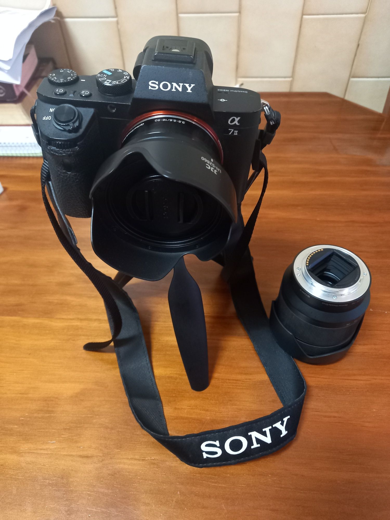 Sony a7ii mais objetivas