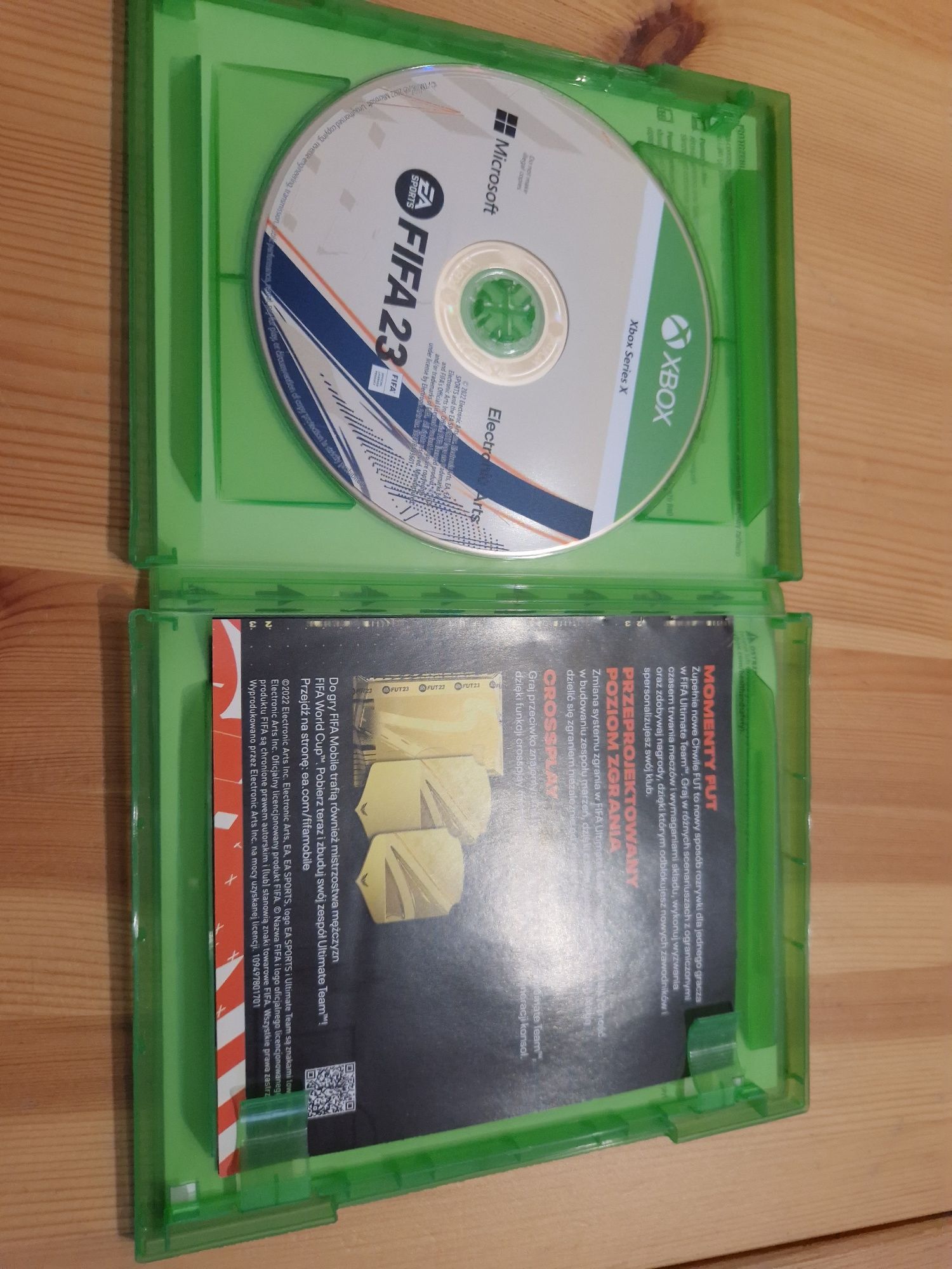 Gra Fifa 23 Polska wersja na xbox series x