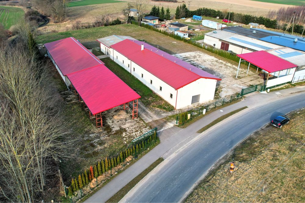 Nieruchomość przemystowo/ustugowa zabudowana przy S6 Kukinia 5.575m2