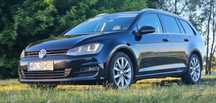 Volkswagen Golf 1.6TDI, 110KM, Highline, Bewypadkowy! LEDY, Kamera cofania! Super stan