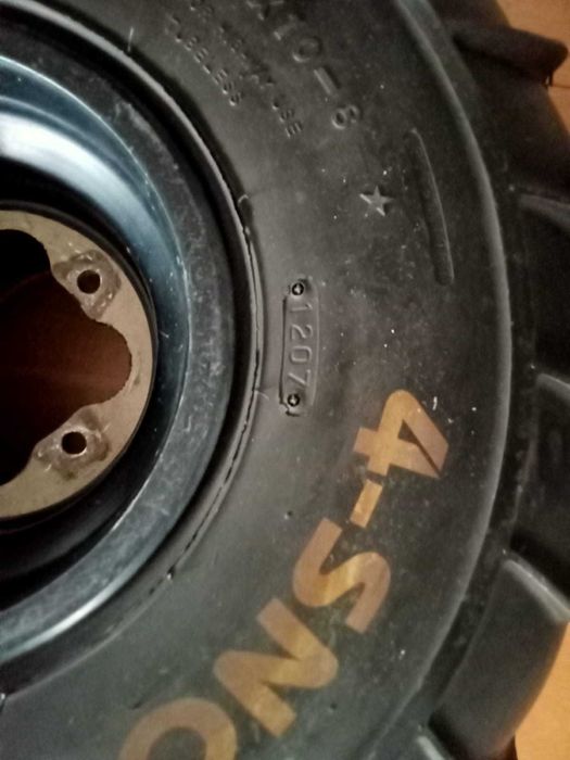 Koła maxxis 4 Snow Śnieżne by KTM alufelgi 4x80mm 22x10-8