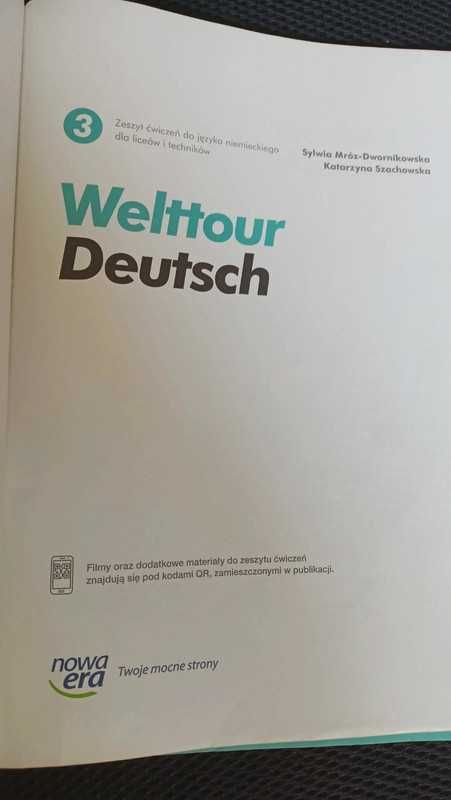 Ćwiczenia Welttour Deutsch 3