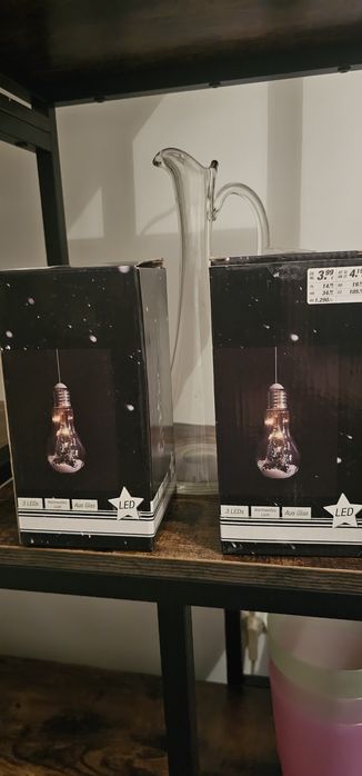 2 dekoracyjne lampki led,świąteczne