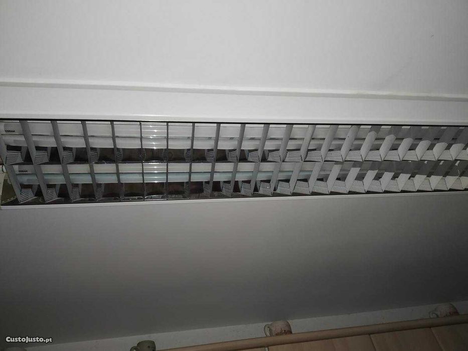 Armadura 1.20m de 2 lampadas led