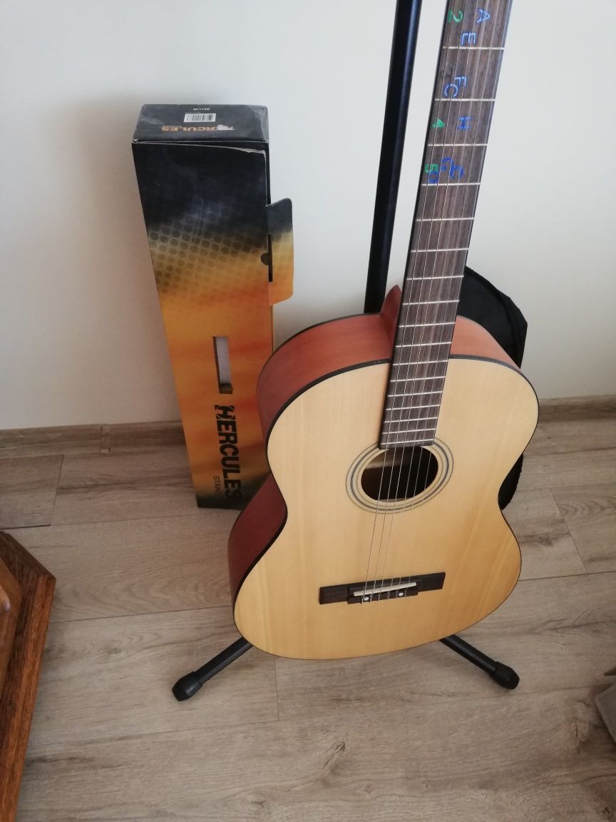 Gitara akustyczna Fender ESC 105 + pokrowiec, stojak