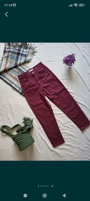 Джинси Zara, одяг для вагітних(джинси, бюсти, бандаж)