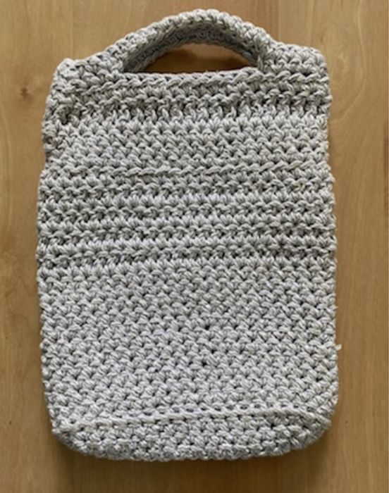 Torebka pleciona ze sznurka handmade