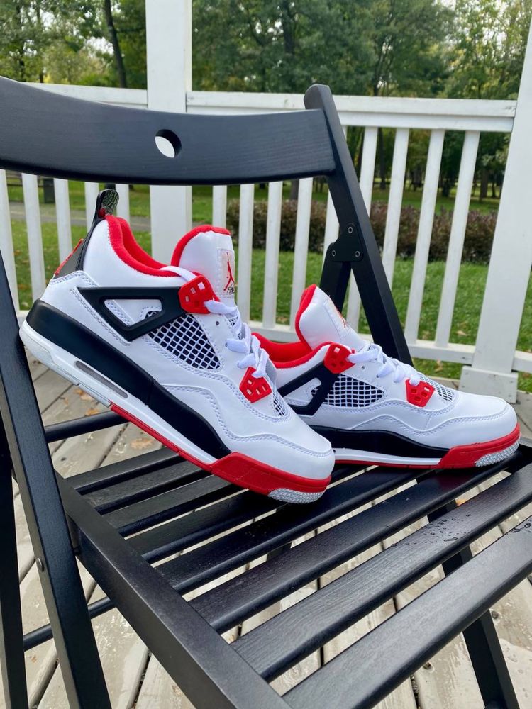 Buty Nike Air Jordan Retro 4 Fire Red 40-45 meskie trampki