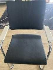 Stół z mikroportem + 6 krzeseł skóra