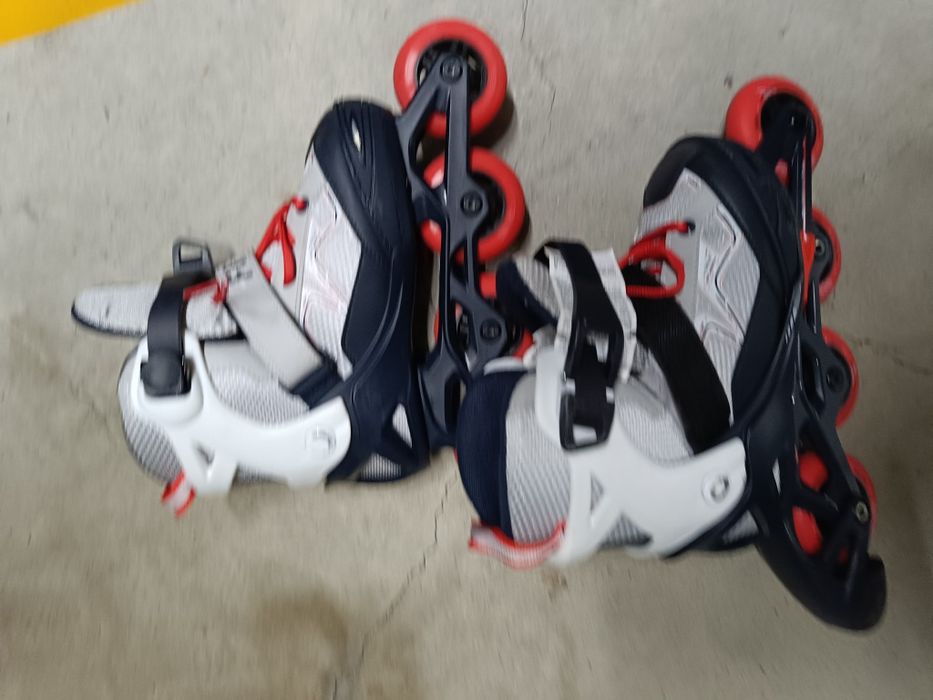 Patins em linha oxelo fit3 novos