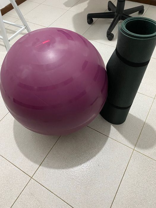 Bola de Pilates +tapete