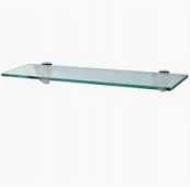 półka szklana do łazienki WIĘKSZA ILOŚĆ na podpółkach metalowych