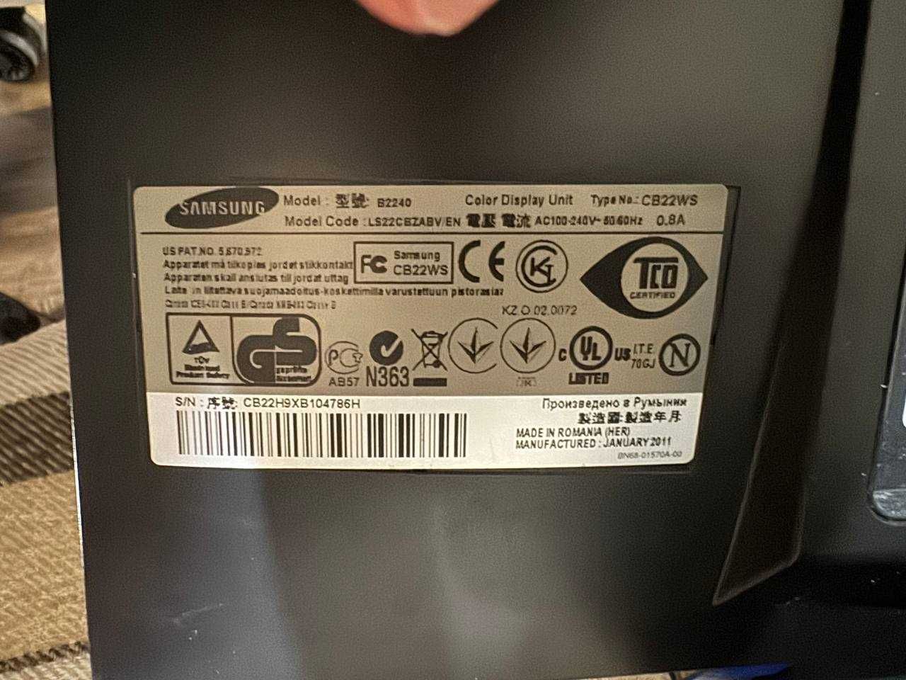 Продам монітор Samsung B2240