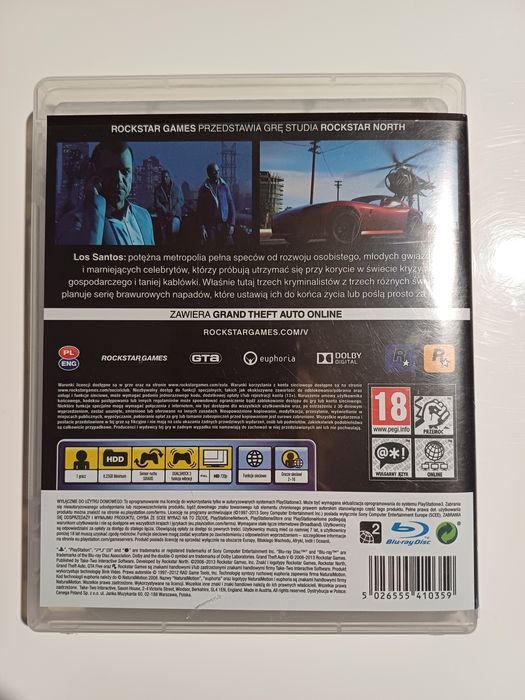 GTA 5 PS3 plus mapa