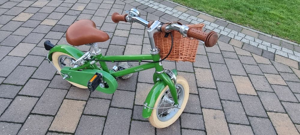 Retro rower bobbin 12 cali zielony gingersnap