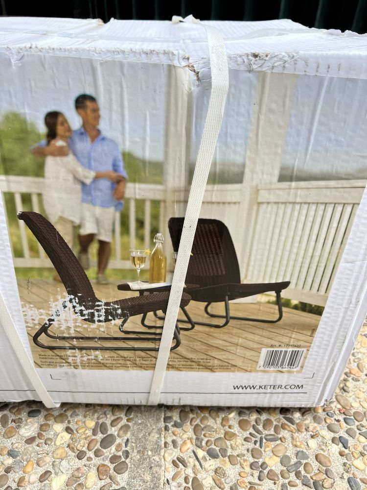 Conjunto de jardim relax NOVO
