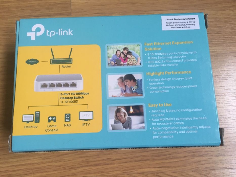 TP-Link Desktop Switch TL-SF 1005D