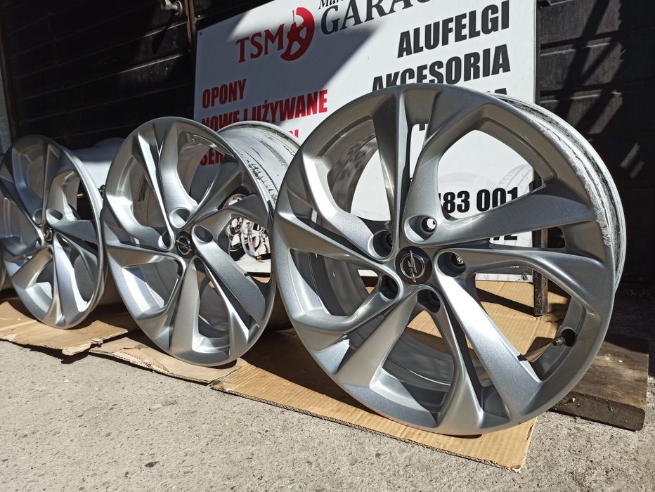 TSM Alufelgi ori Opel 17 5x105 Astra J Astra K Mokka Chevrolet czujnik