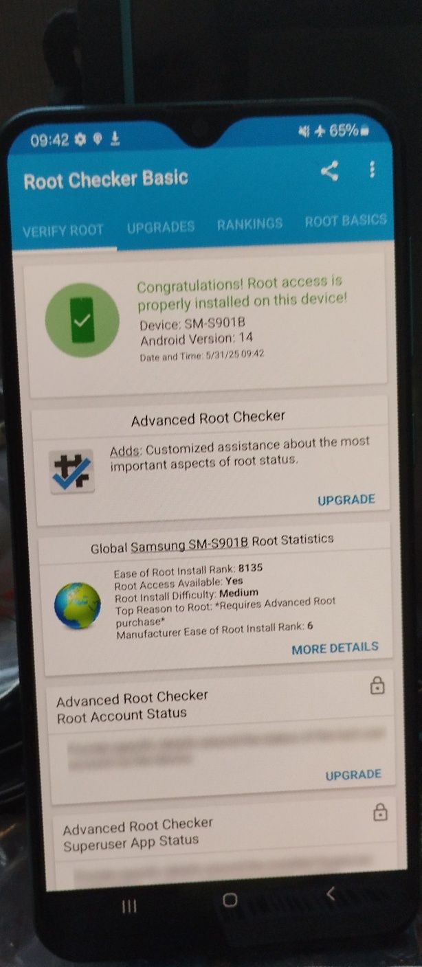 Samsung s22 root android 14