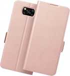 Etui z klapką do Xiaomi Poco X3 NFC / Poco X3 Pro różowy